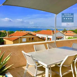 Avec Splendide Vue Mer, A 200 M De La Plage, Golfe De Saint-tropez Apartment Les Issambres